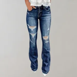 Pirkko - trendy flared trousers with style and comfort