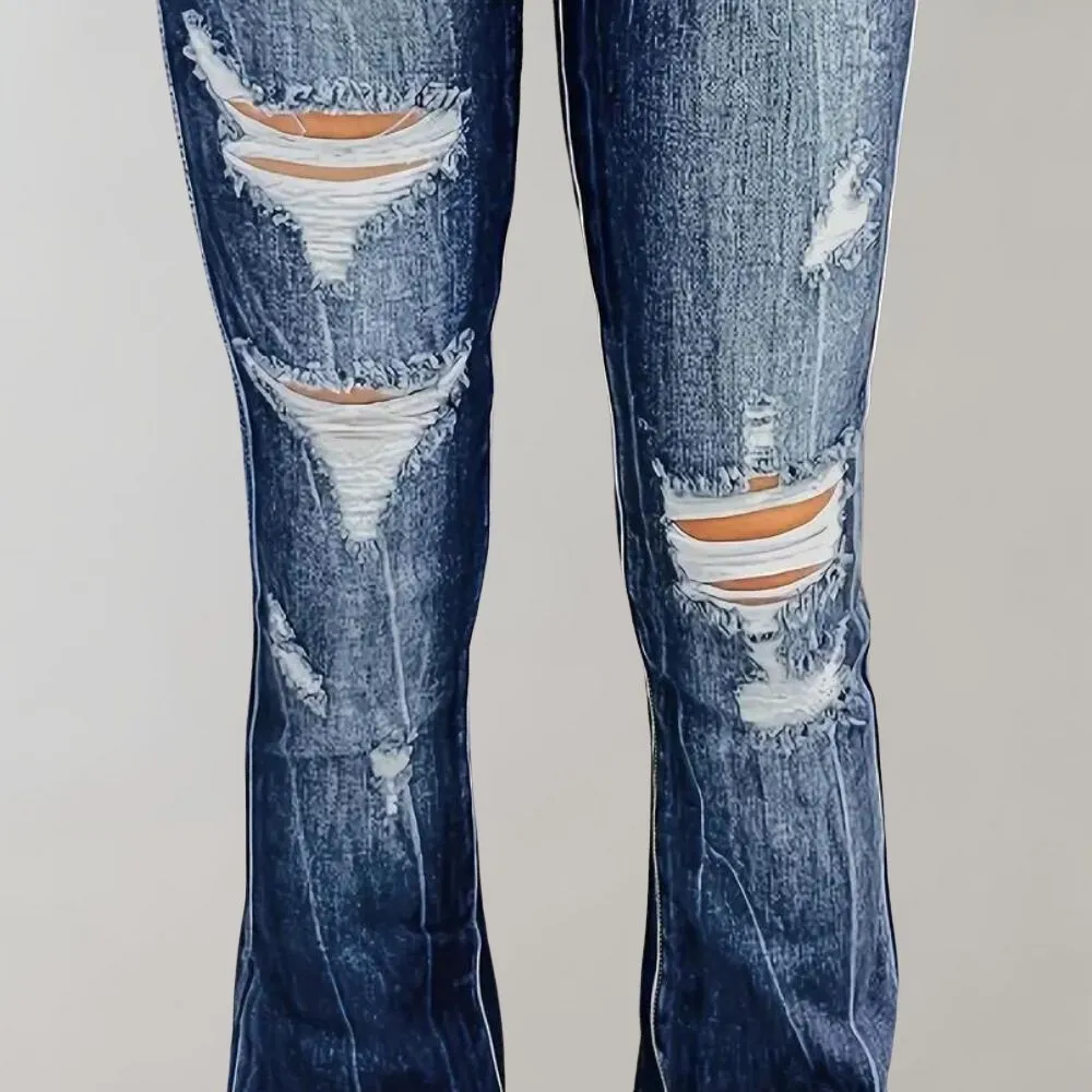 Pirkko - trendy flared trousers with style and comfort