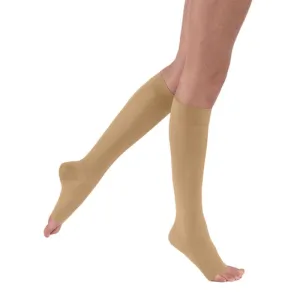 PR/1 JOBST ULTRASHEER WOMEN, KNEE HIGH, 20-30MMHG, SM, HONEY, OPEN TOE