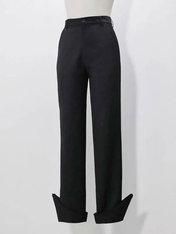 【Pre-sell】 Gothic Lolita Ouji Fashion Straight-leg Pants