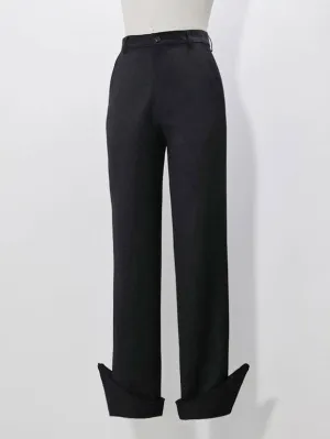 【Pre-sell】 Gothic Lolita Ouji Fashion Straight-leg Pants