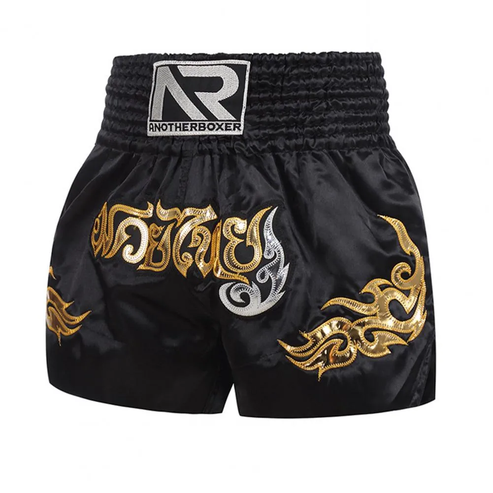 Premium Muay Thai Kickboxing Shorts – Unisex Martial Arts Training Pants, High Elasticity, Breathable with Cord Design for Men, Women, Boys & Girls