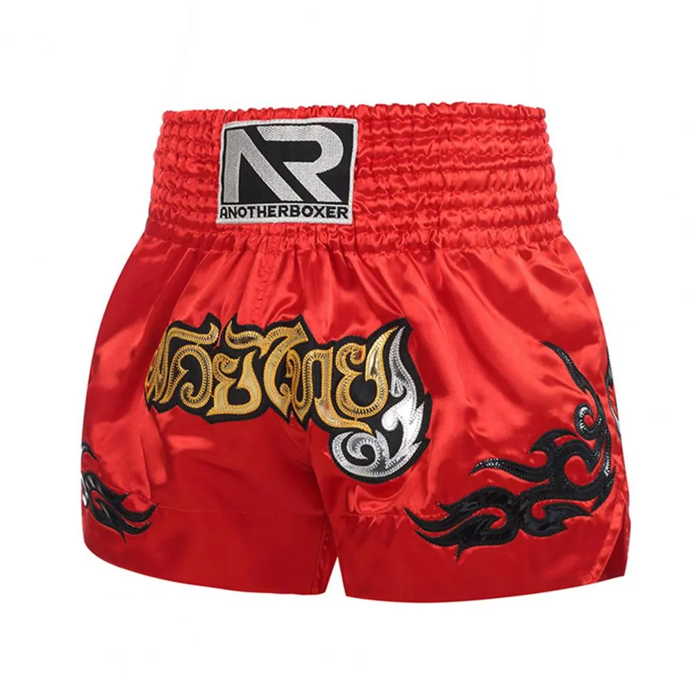 Premium Muay Thai Kickboxing Shorts – Unisex Martial Arts Training Pants, High Elasticity, Breathable with Cord Design for Men, Women, Boys & Girls