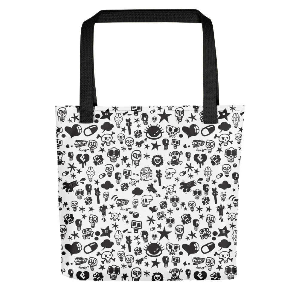"Skulls" Tote bag