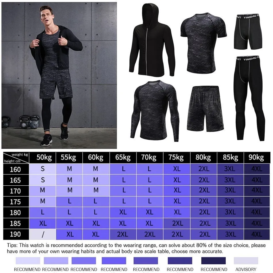 Renegade Compression Tracksuit (5 pcs)