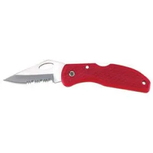 Rostfrei Lockback Knife with Red Leymar Handle SK7473RD
