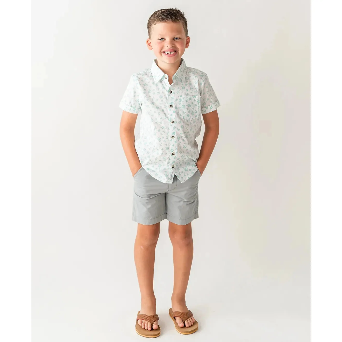 RuggedButts Harbor Gray Chino Shorts