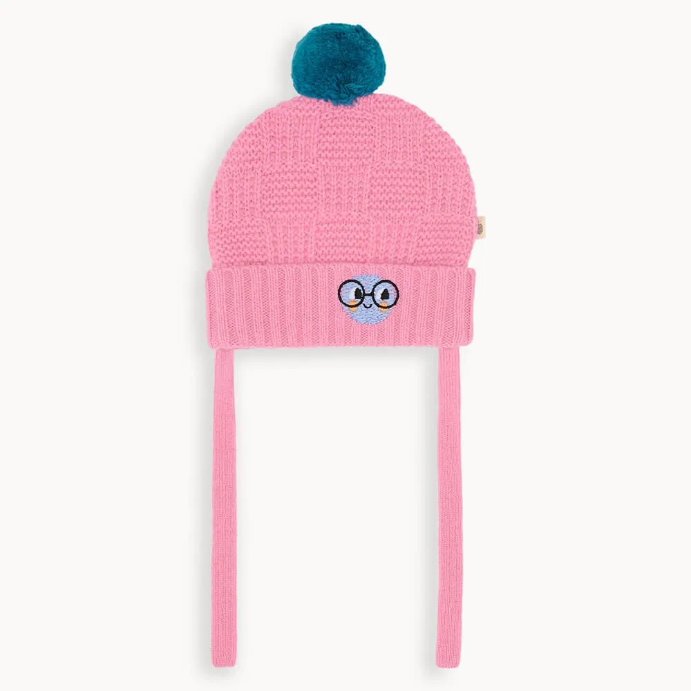 Rummy - Pink Chunky Rib Hat