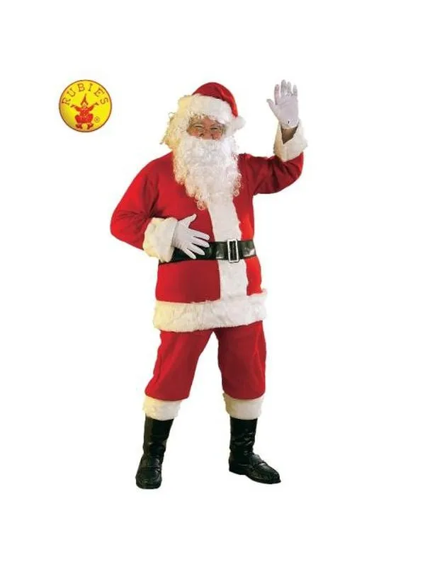 Santa Suit Classic, Adult Flannel