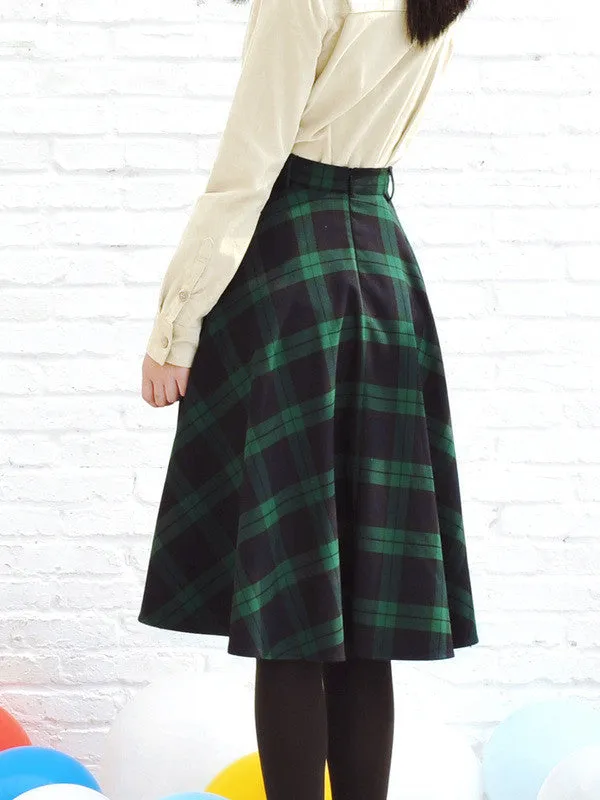school girl a-line skirt