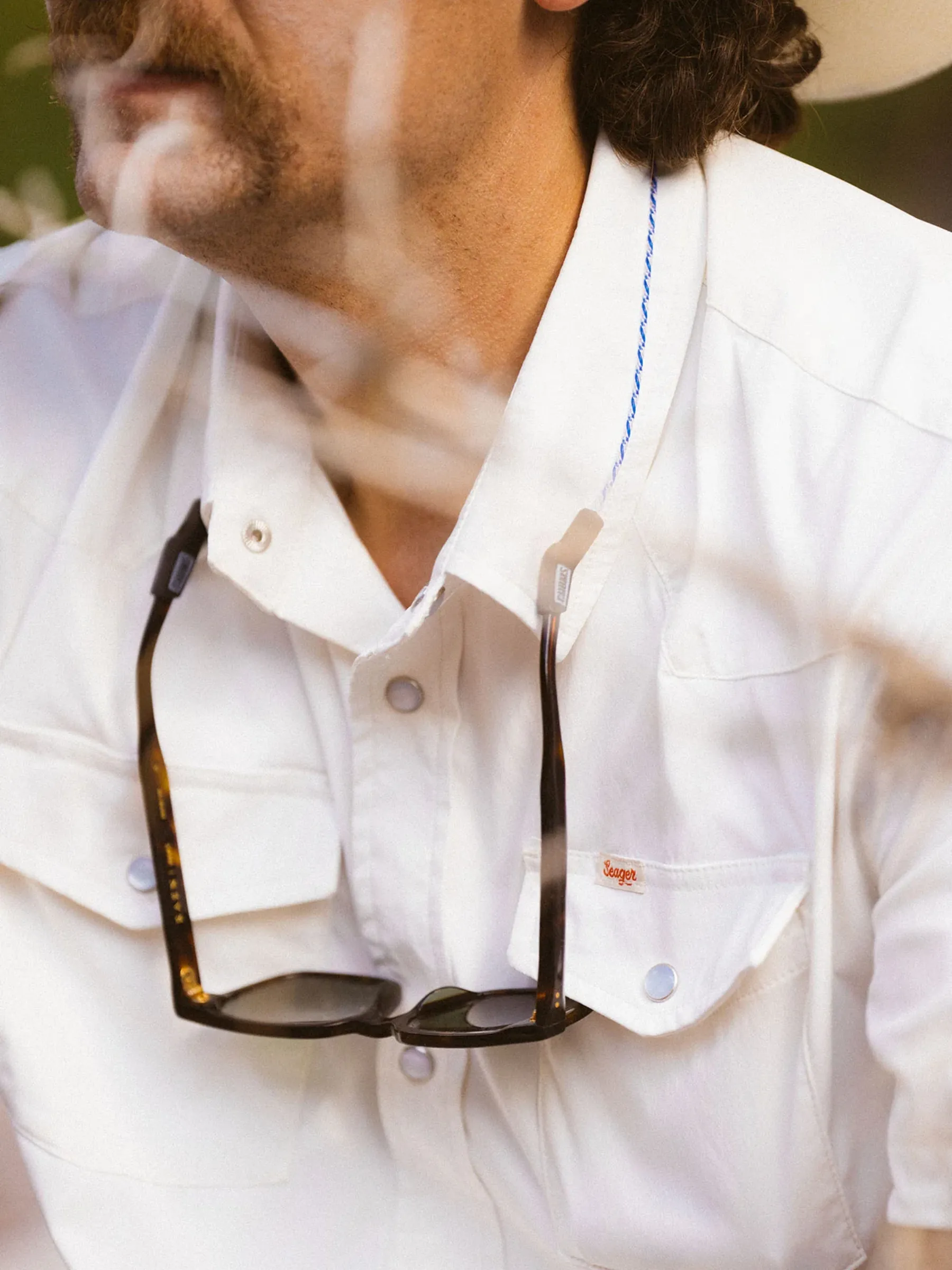Seager El Ranchero SS Shirt - White
