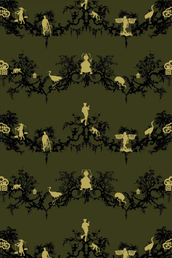 shuiping de pillement velvet fabric