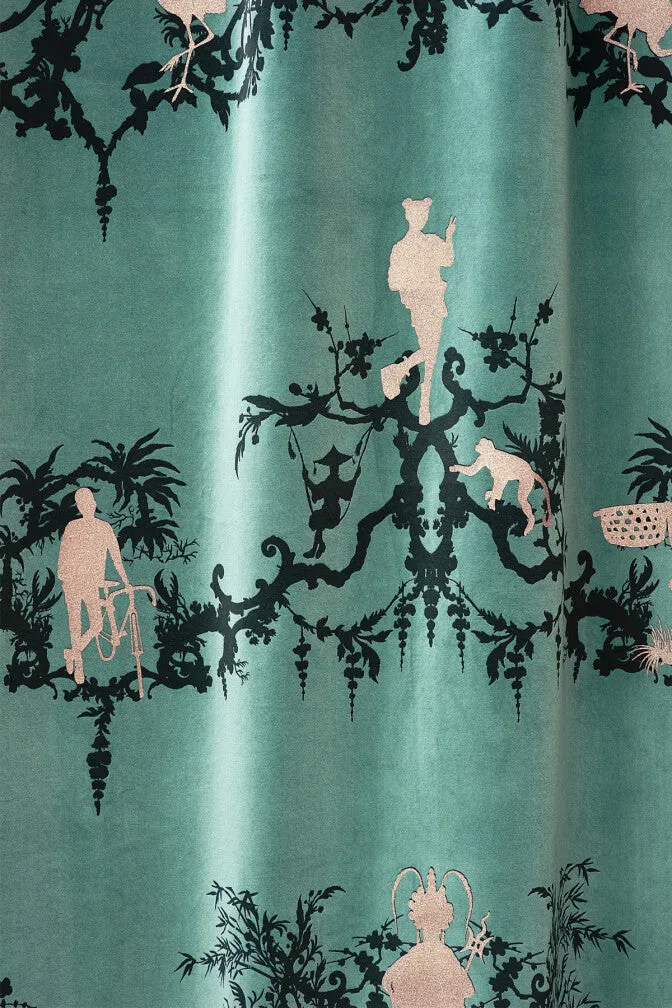 shuiping de pillement velvet fabric
