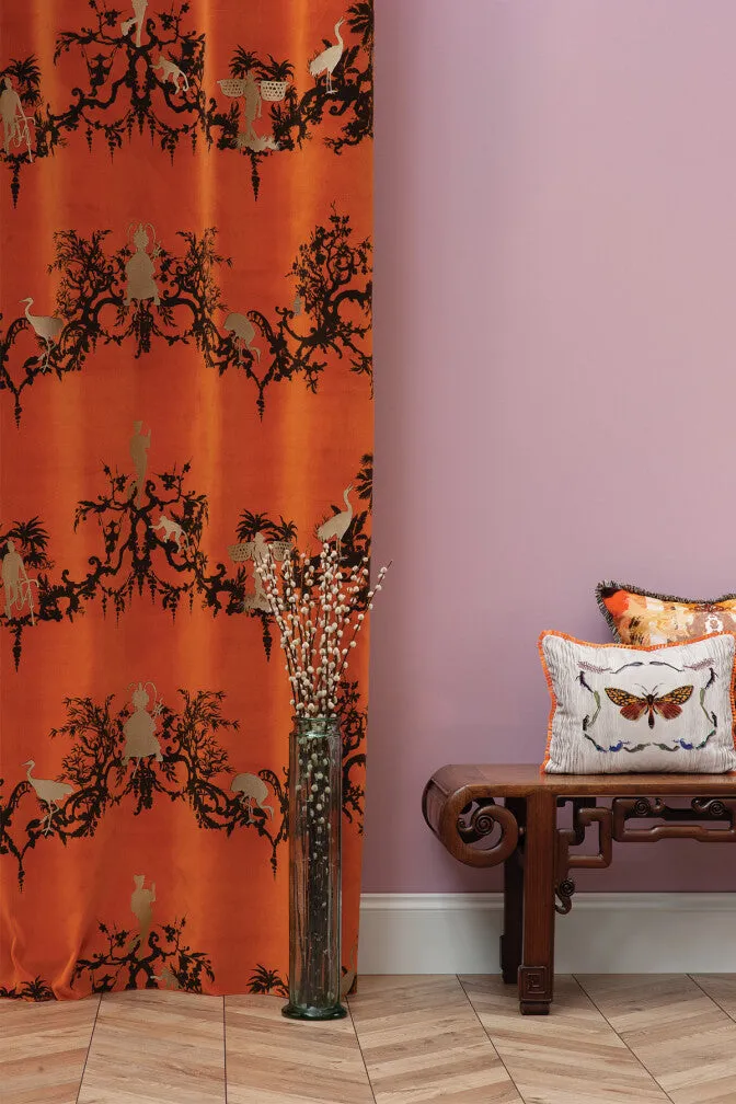 shuiping de pillement velvet fabric