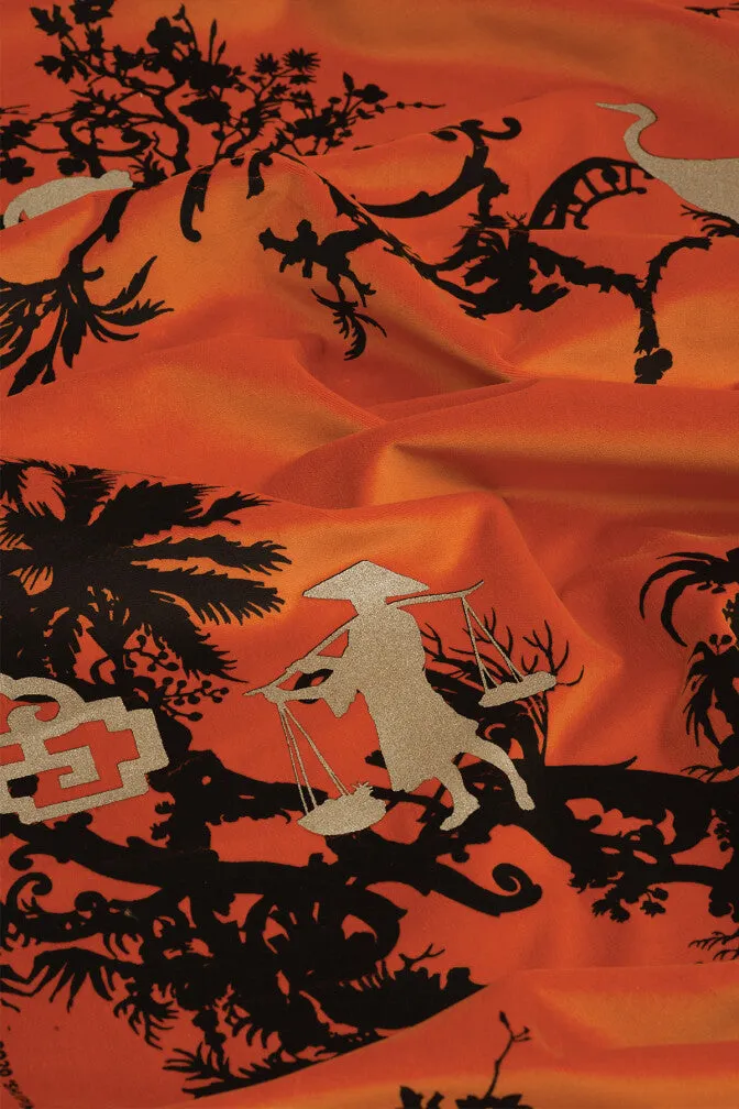 shuiping de pillement velvet fabric