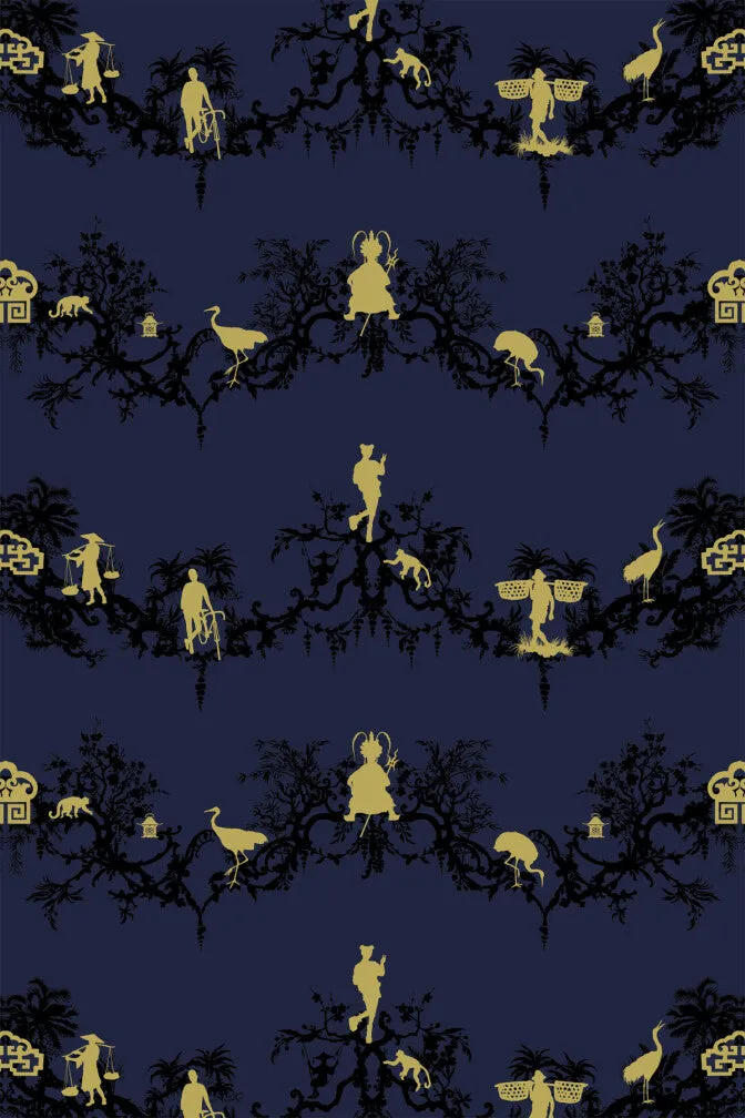 shuiping de pillement velvet fabric