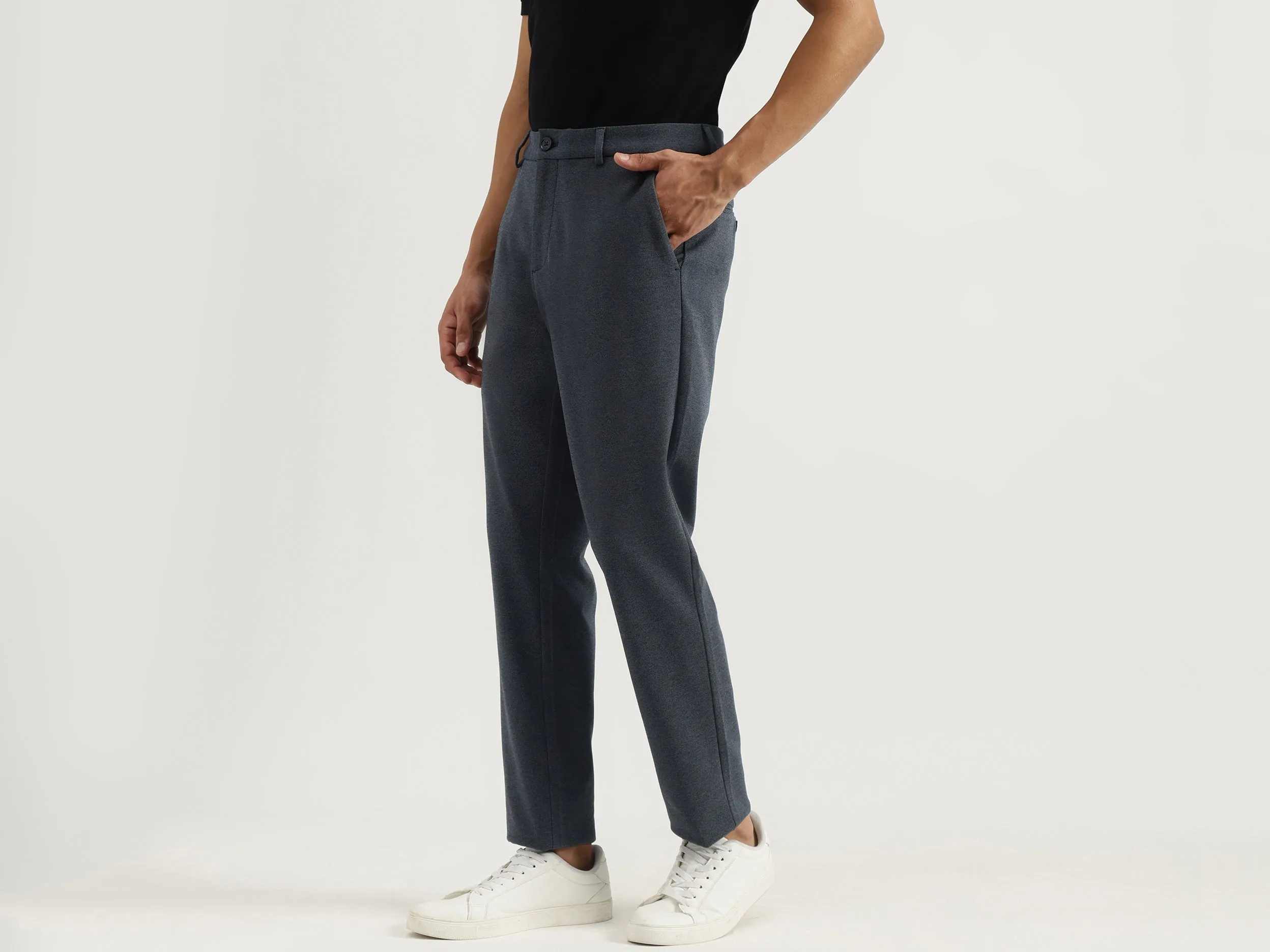 Solid Relaxed Trouser