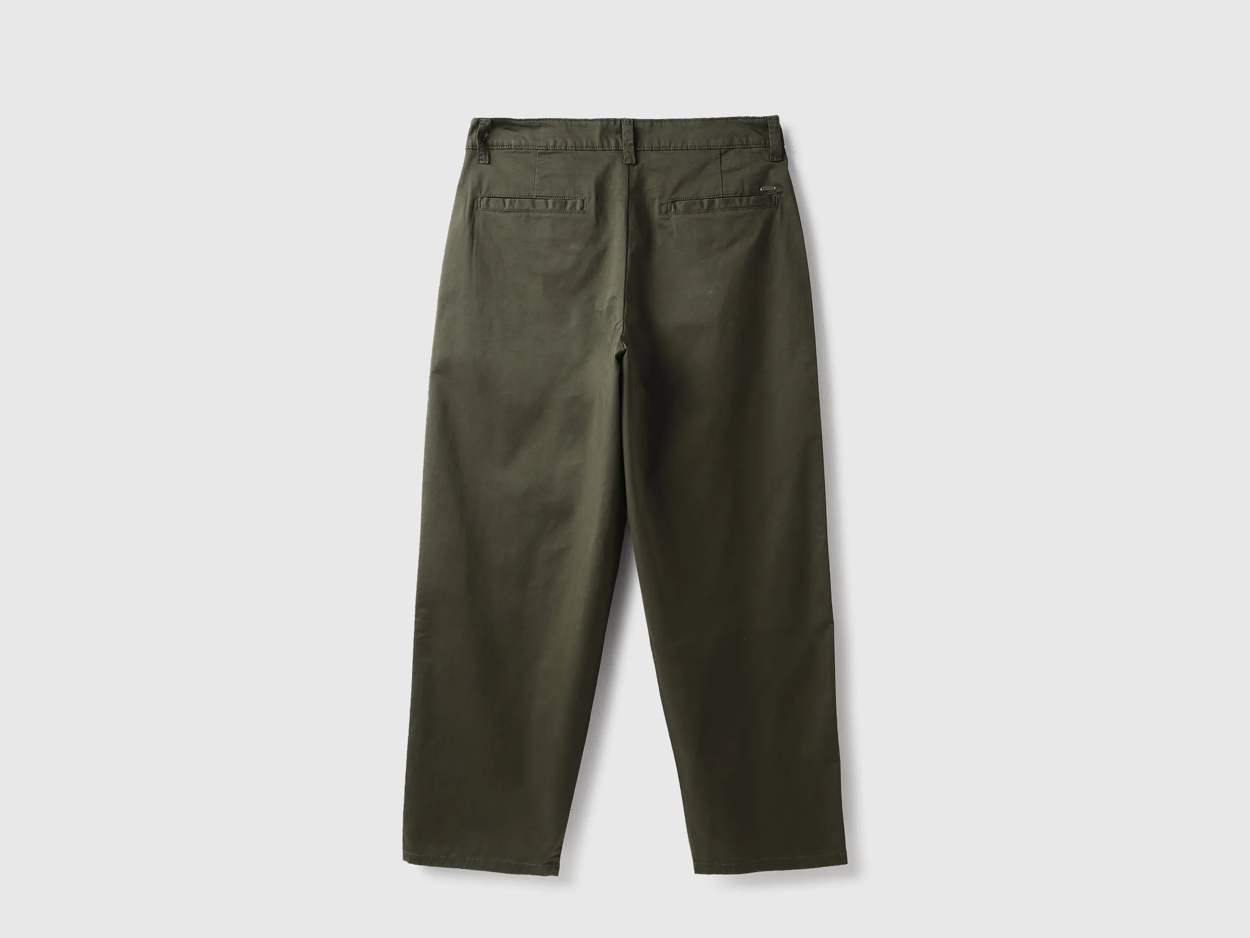 Solid Volume Fit Trousers