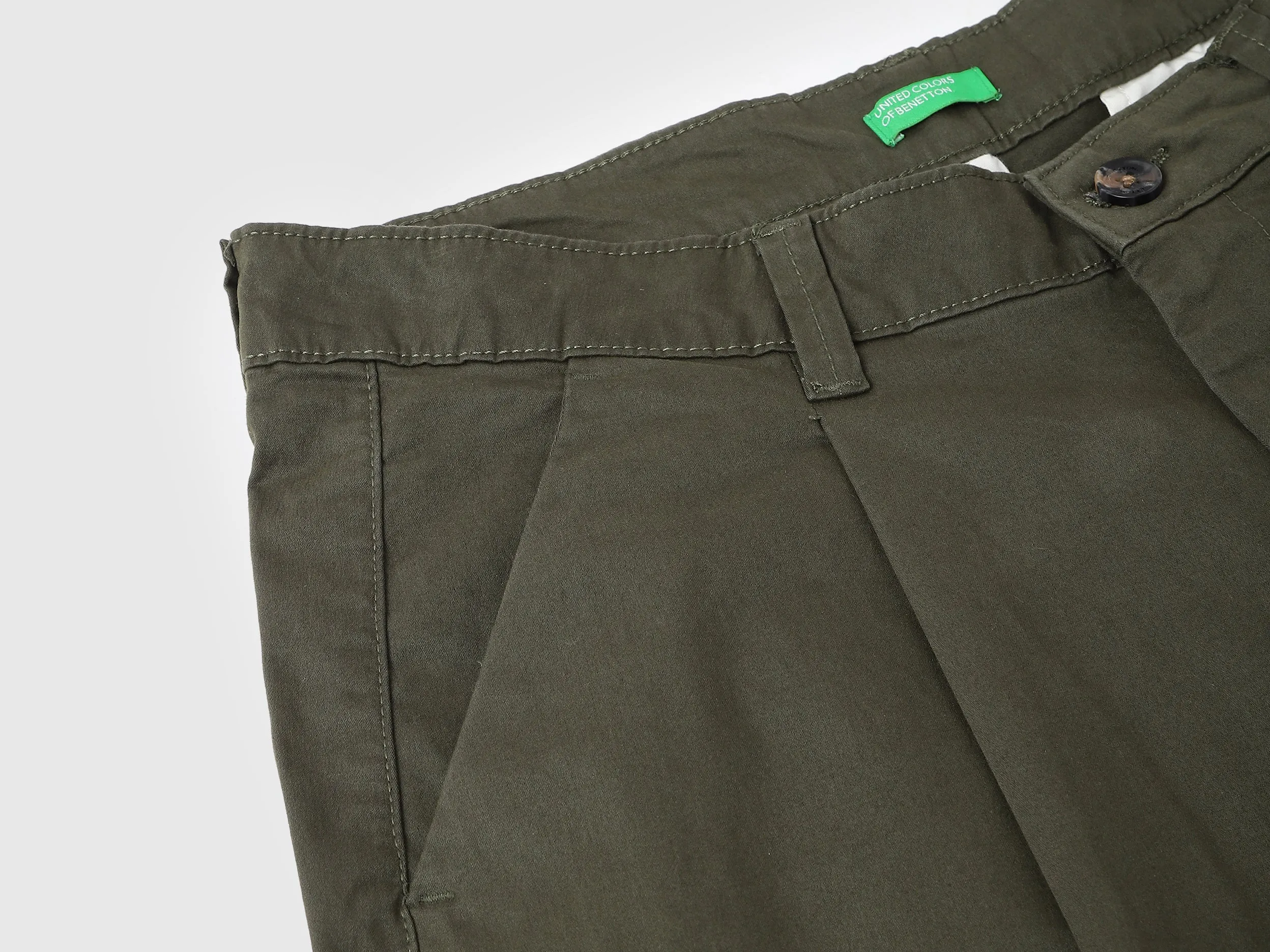 Solid Volume Fit Trousers
