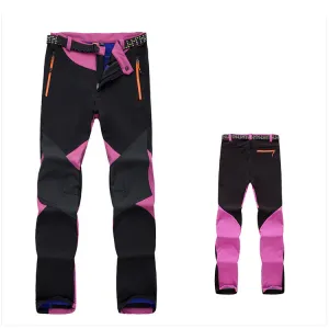 Sports Outdoor Soft Shell Pants, Assault Ladies' Windproof and Waterproof Cycling Trousers