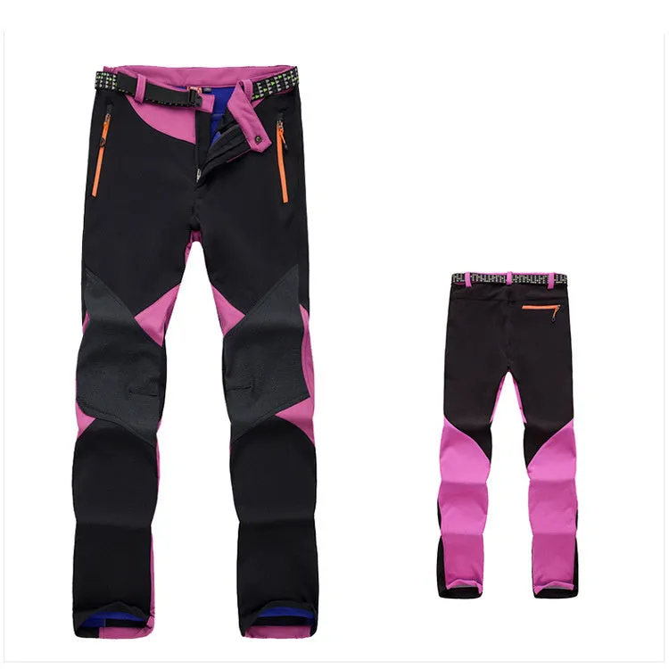 Sports Outdoor Soft Shell Pants, Assault Ladies' Windproof and Waterproof Cycling Trousers