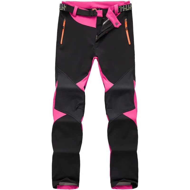 Sports Outdoor Soft Shell Pants, Assault Ladies' Windproof and Waterproof Cycling Trousers