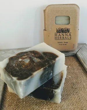 Sports Soap,  peppermint soap, tea tree soap, citrus soap, anti bacterial soap, anti stink soap, unisex soap, work out soap, refreshing soap