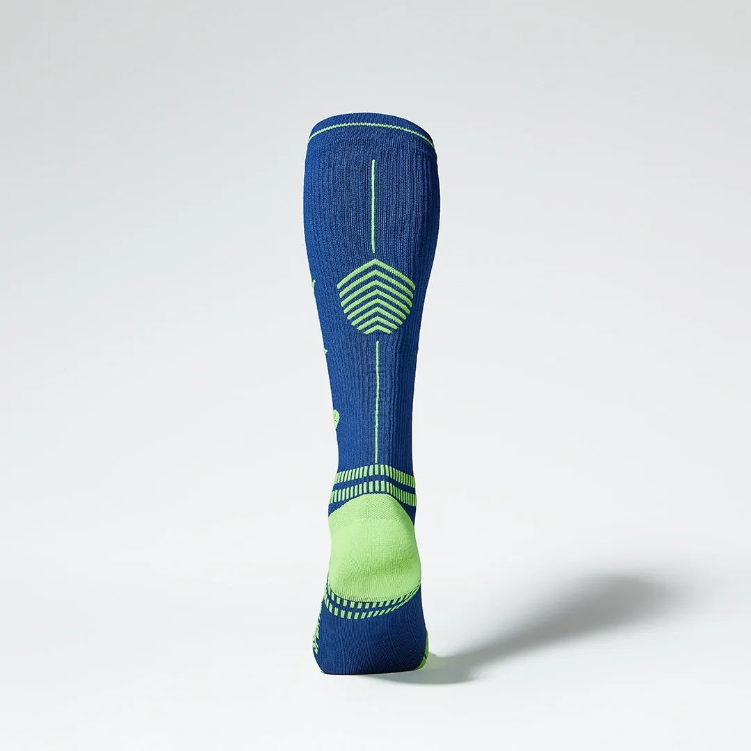 Sports Socks Men 2024 | Dark Blue / Yellow