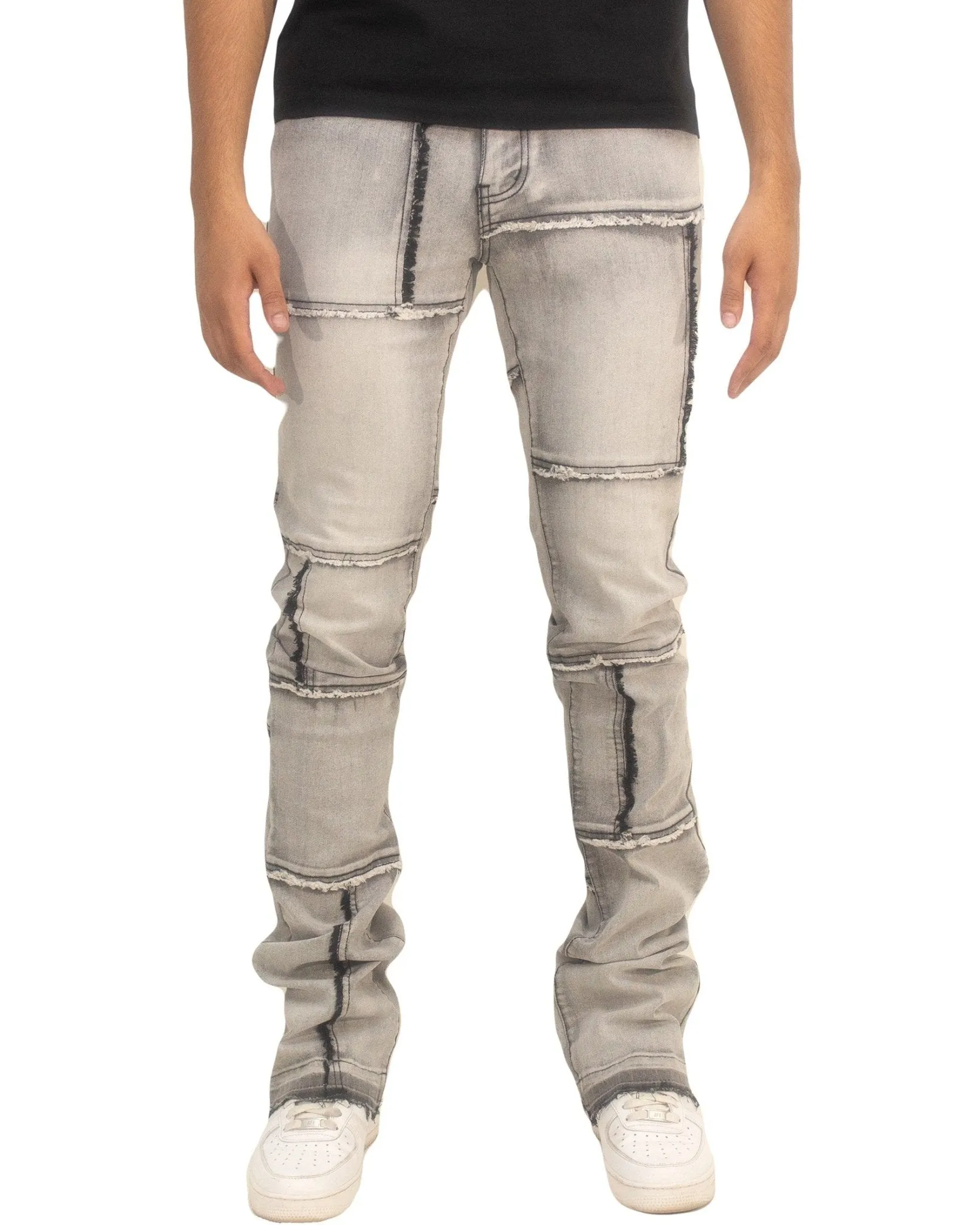 Stacked Fit Jeans – Modern Slim Stretch Denim for a Trend-Forward Look