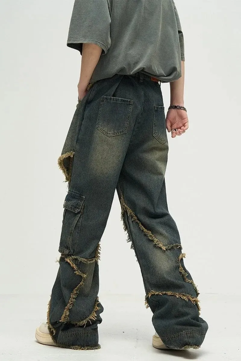Star Embroidered Pants