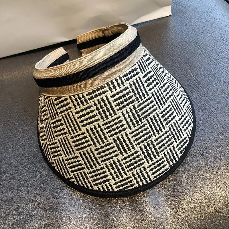 Straw sun visor Hat
