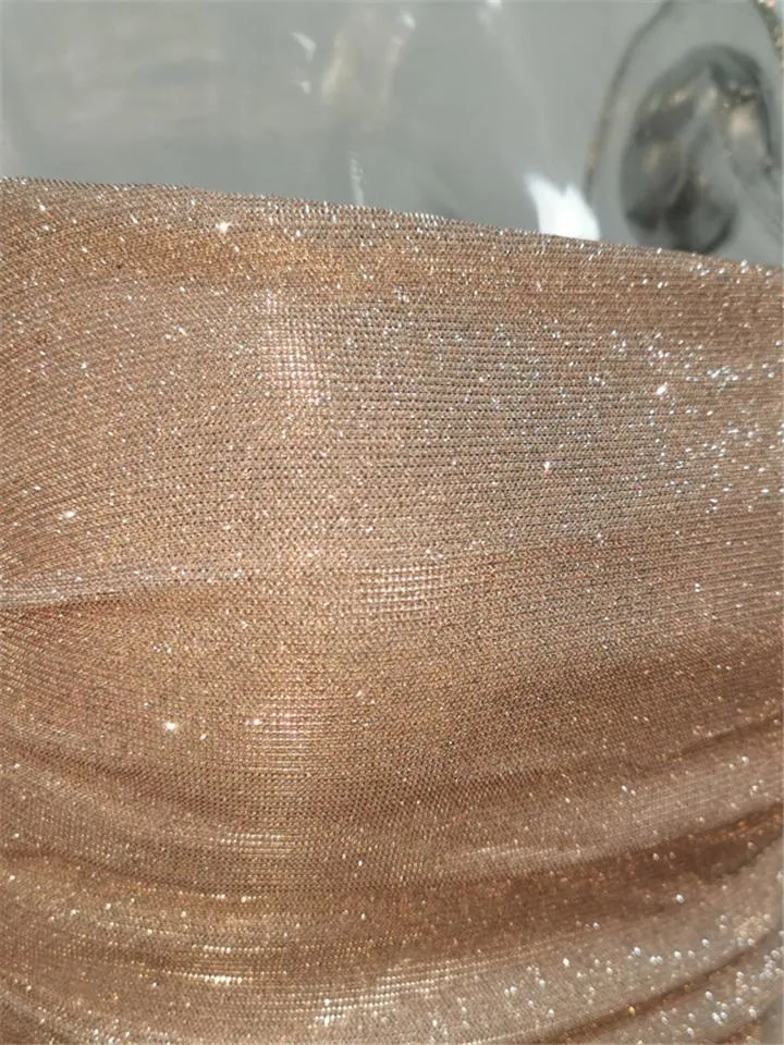 Stylish Casual Shiny Design Sexy Slim Mini Slip Dress