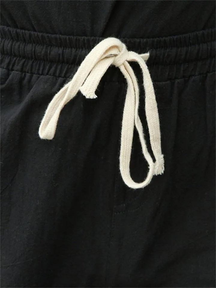 Summer Drawstring Design Shorts Trendy Beach Shorts