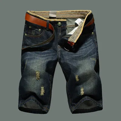 Summer Men Short Jeans Men's Fashion Shorts Men Summer Clothes Fashion Brand Men's Short Pants