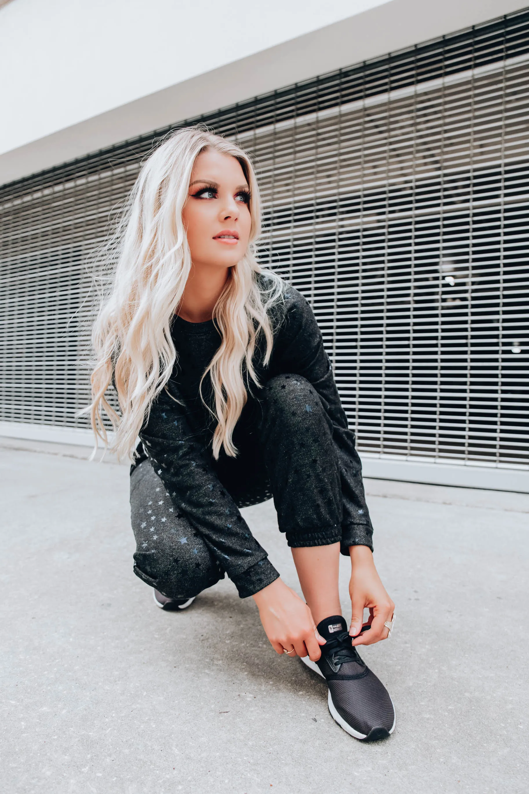 Supernova Black Jogger Set
