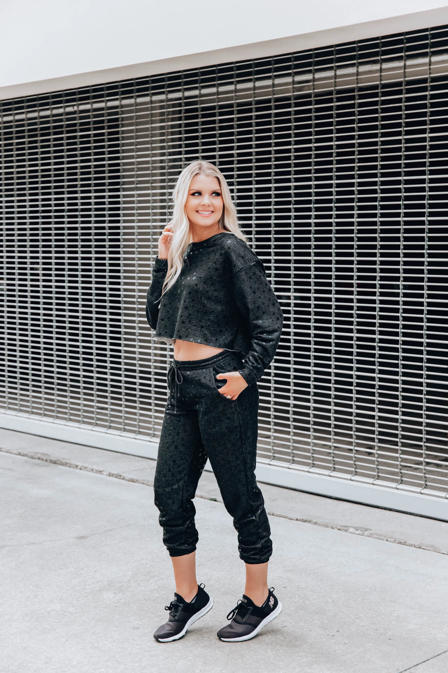 Supernova Black Jogger Set