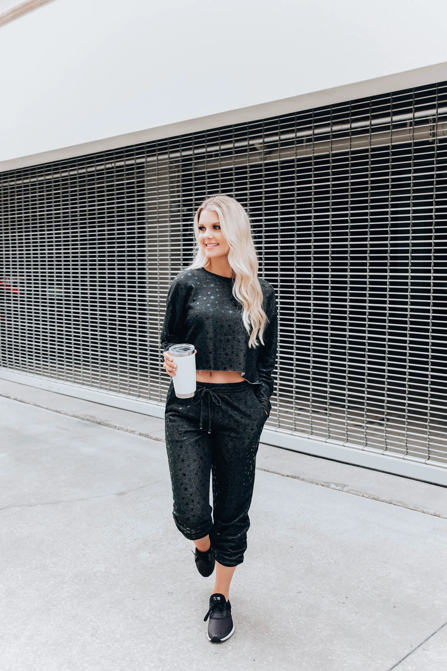 Supernova Black Jogger Set