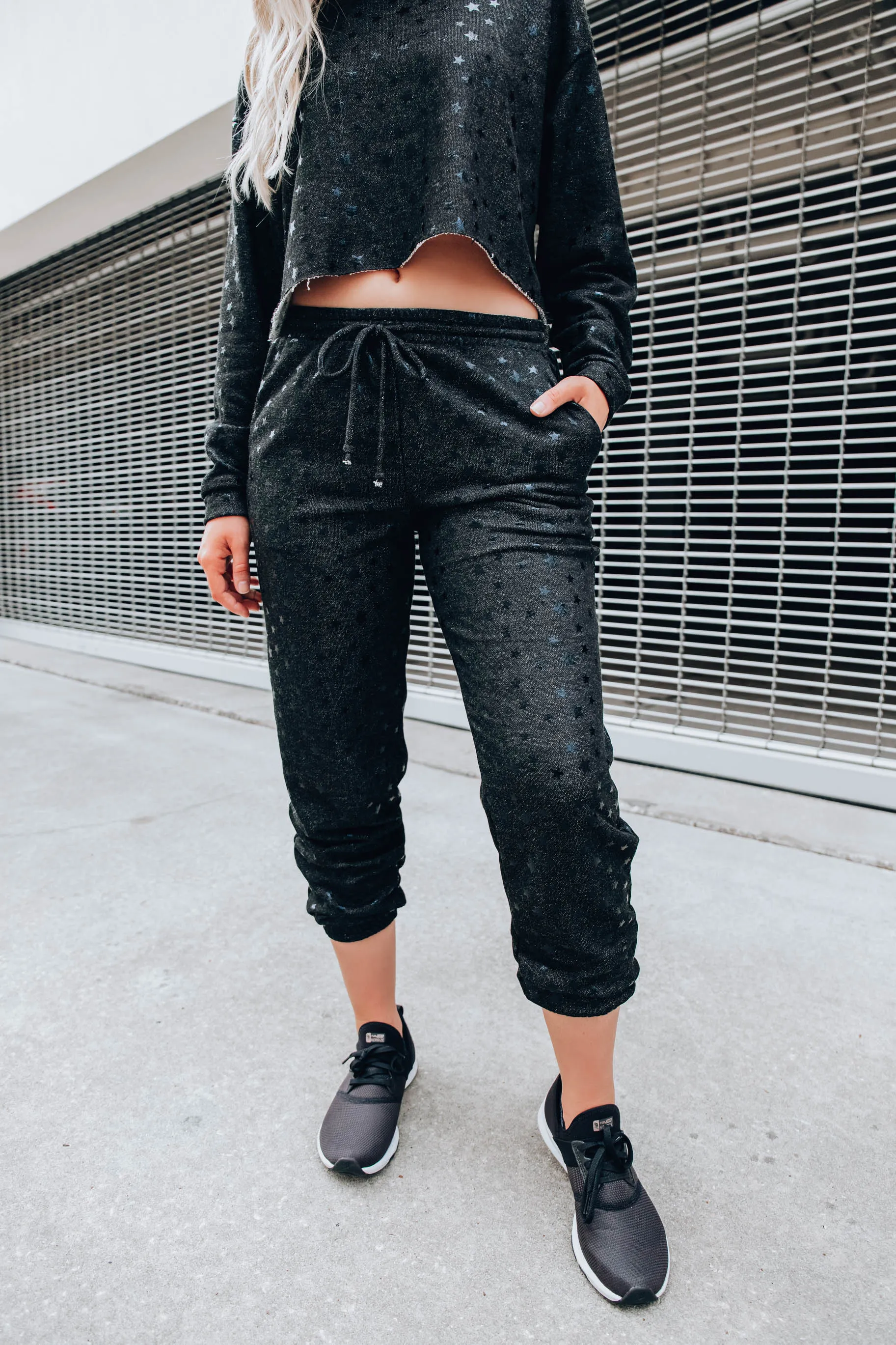 Supernova Black Jogger Set