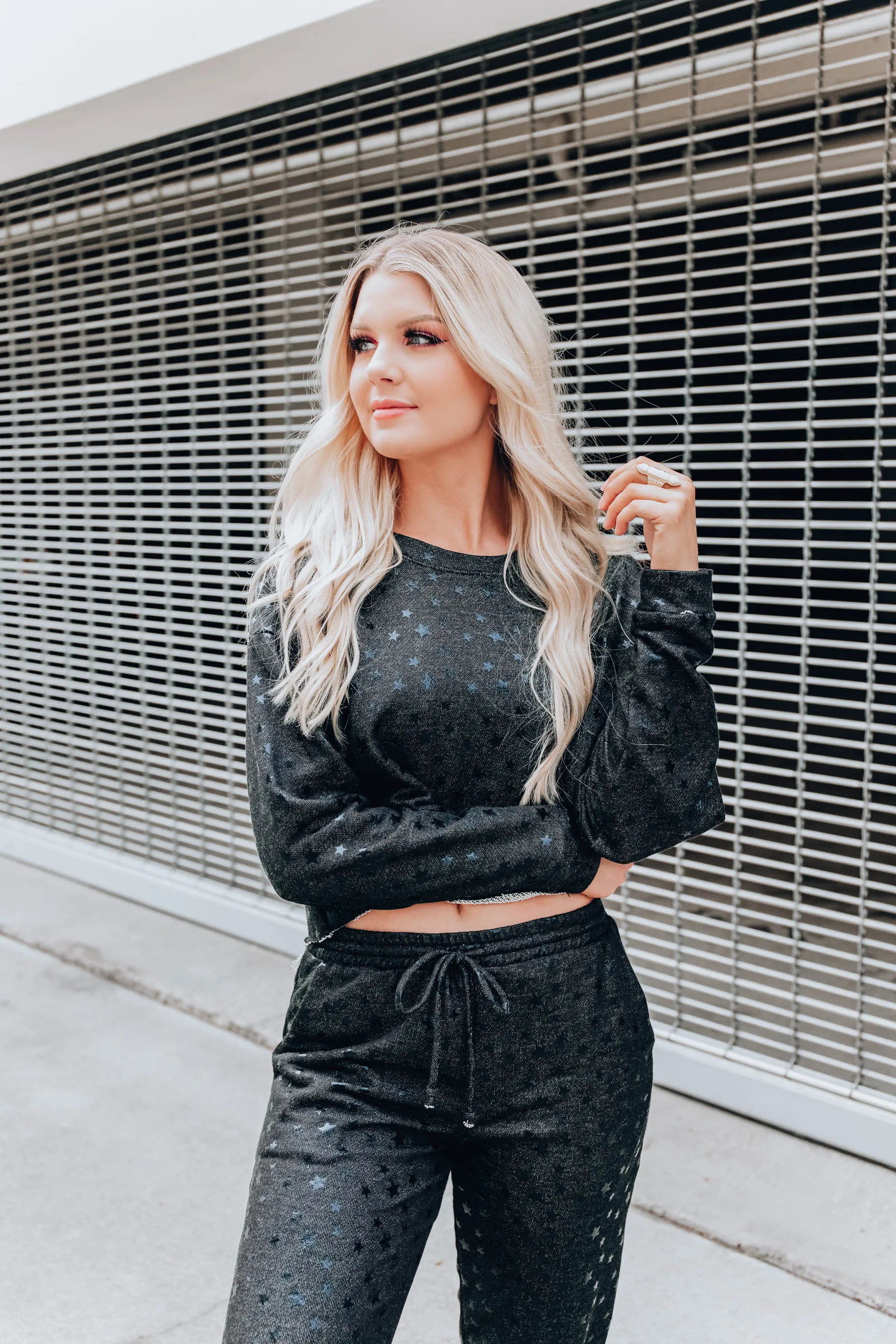 Supernova Black Jogger Set