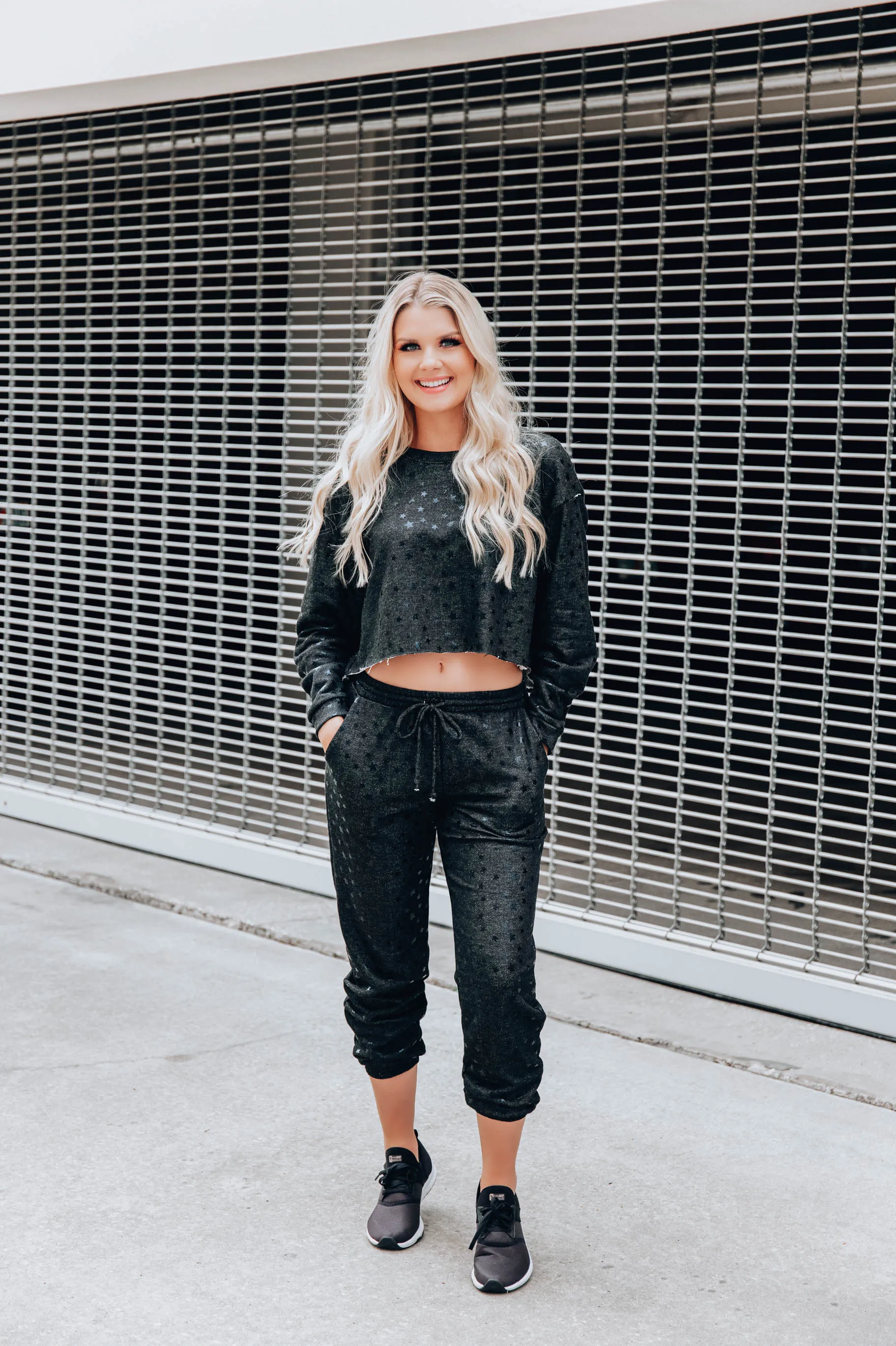 Supernova Black Jogger Set