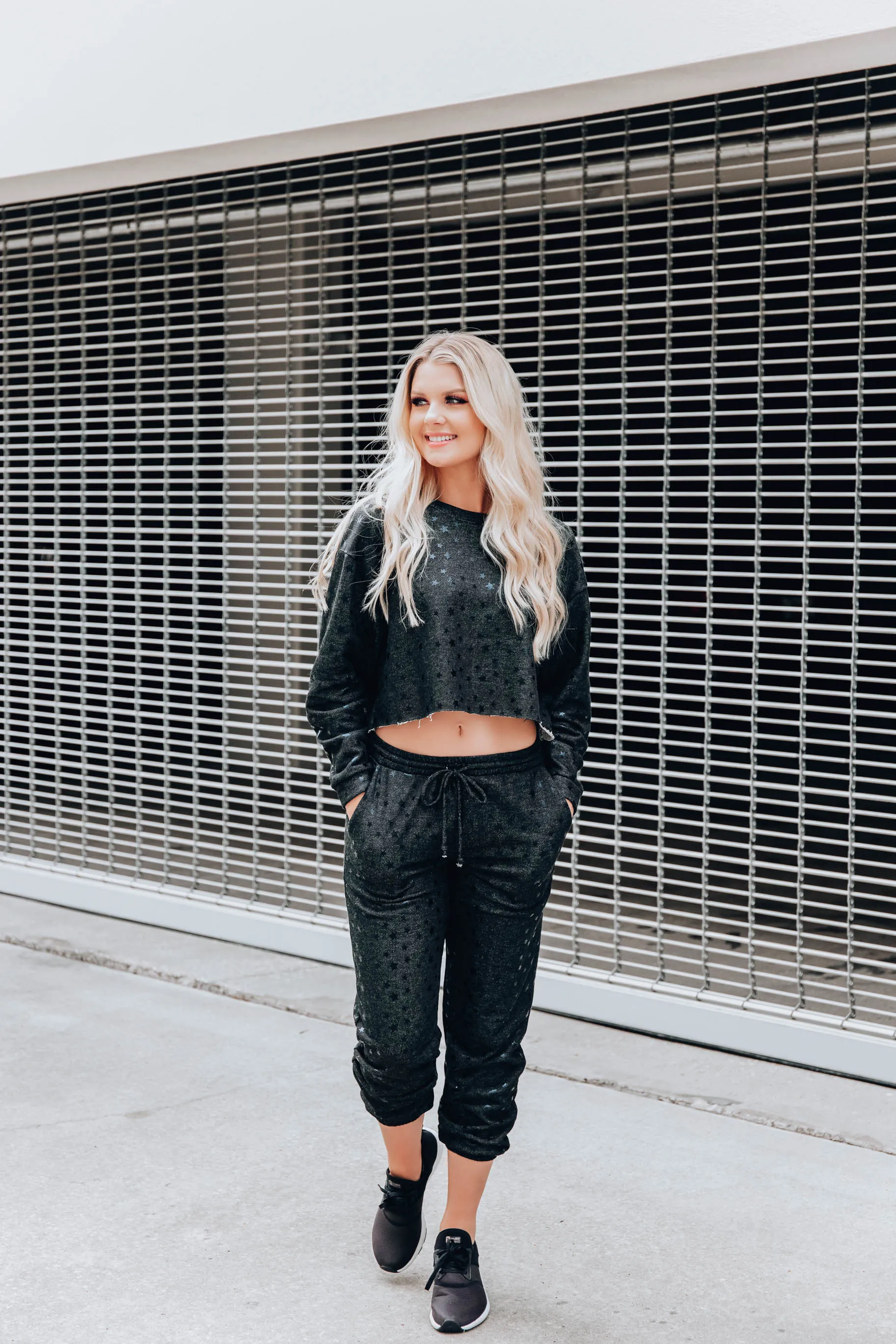 Supernova Black Jogger Set