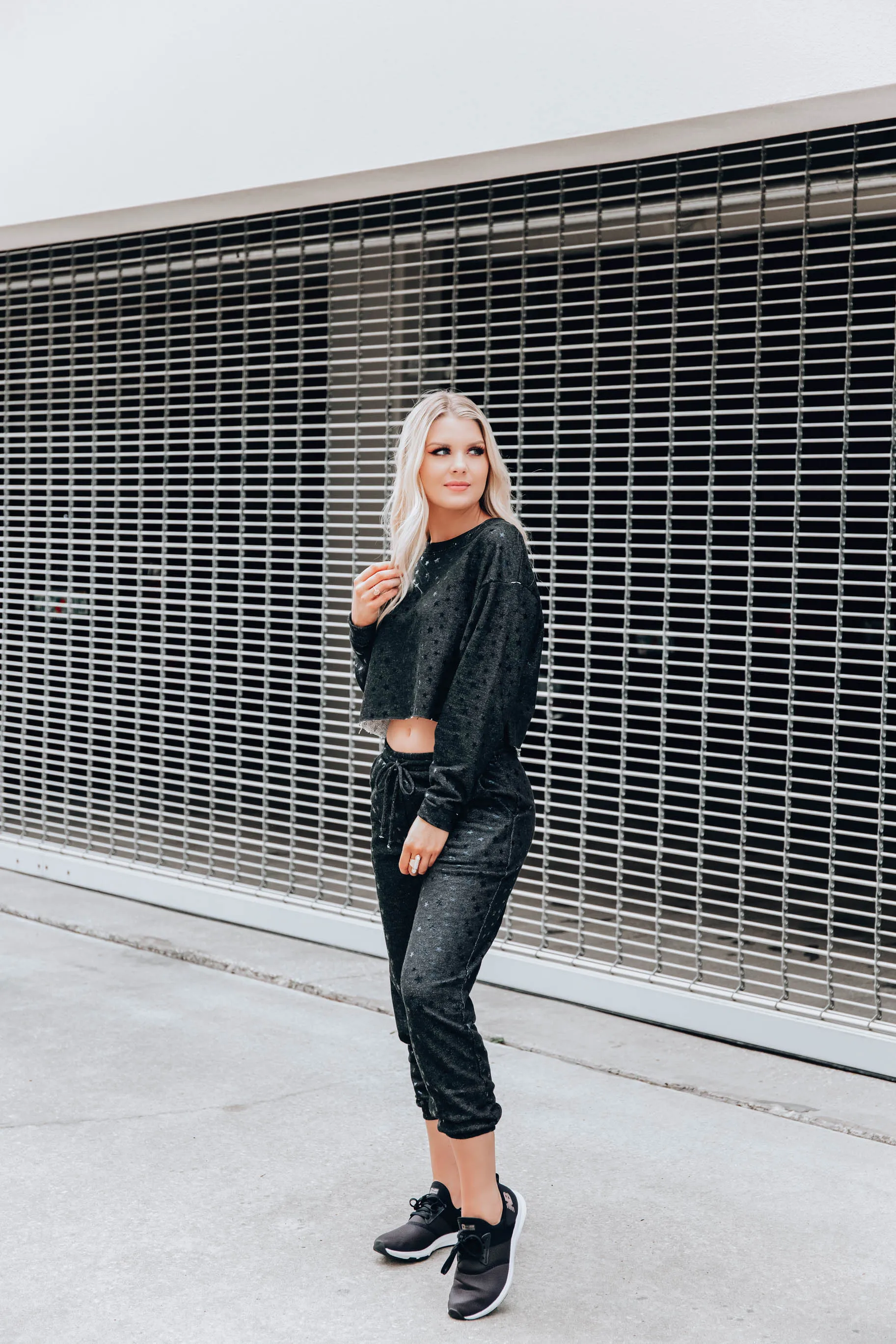 Supernova Black Jogger Set