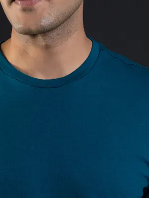 Teal  | ACTION series | Sports t shirt for Men