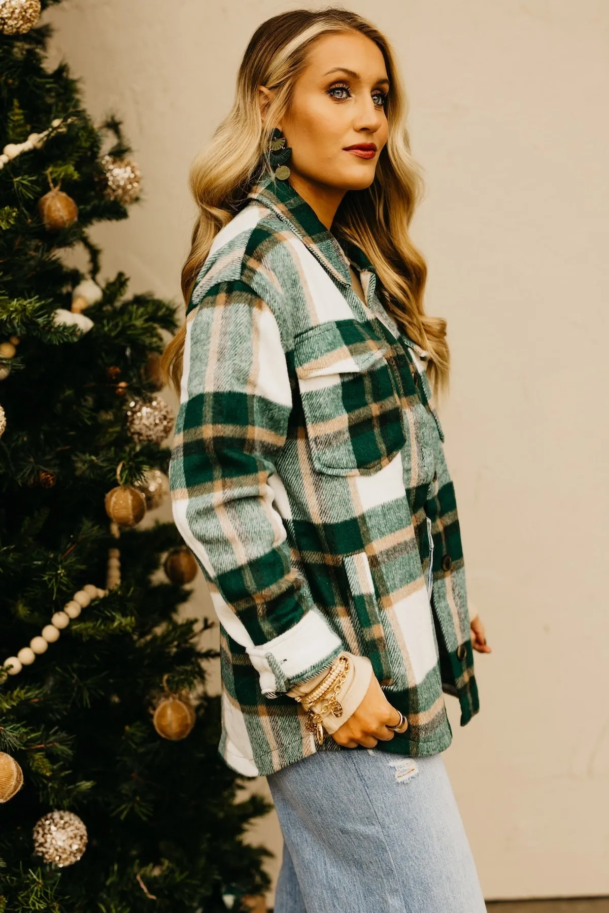 The Aubree Plaid Shacket