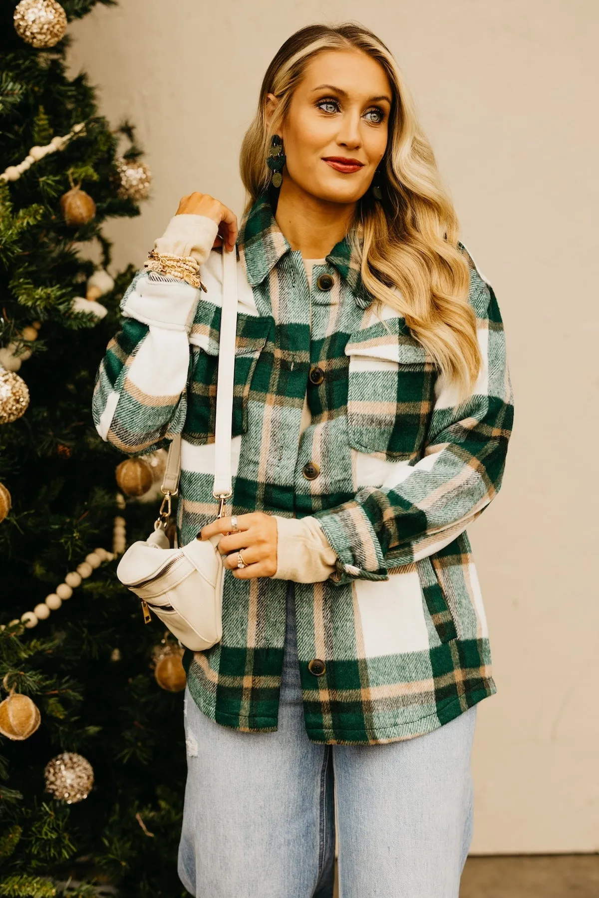 The Aubree Plaid Shacket