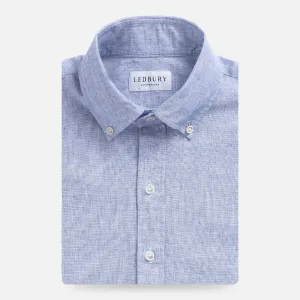 The Blue Barretto Cotton Linen Custom Shirt