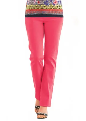 The embroidered 5-pocket pants
