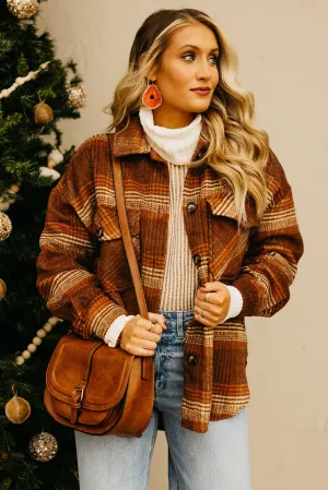 The Melodie Oversize Plaid Shacket