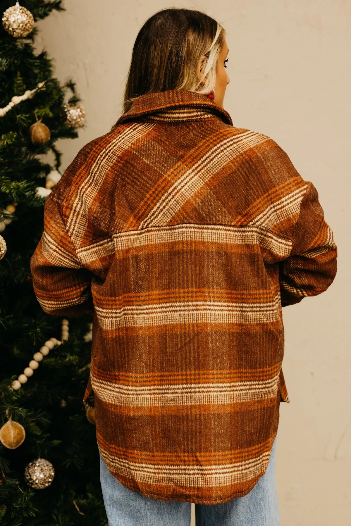 The Melodie Oversize Plaid Shacket
