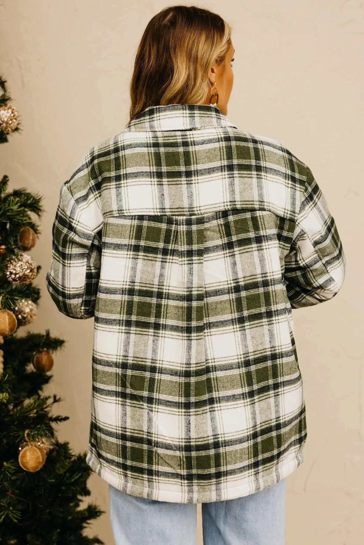 The Perrin Plaid Fleece Lined Shacket